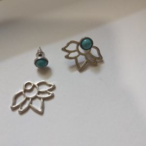 💥5/$25 Lotus earrings